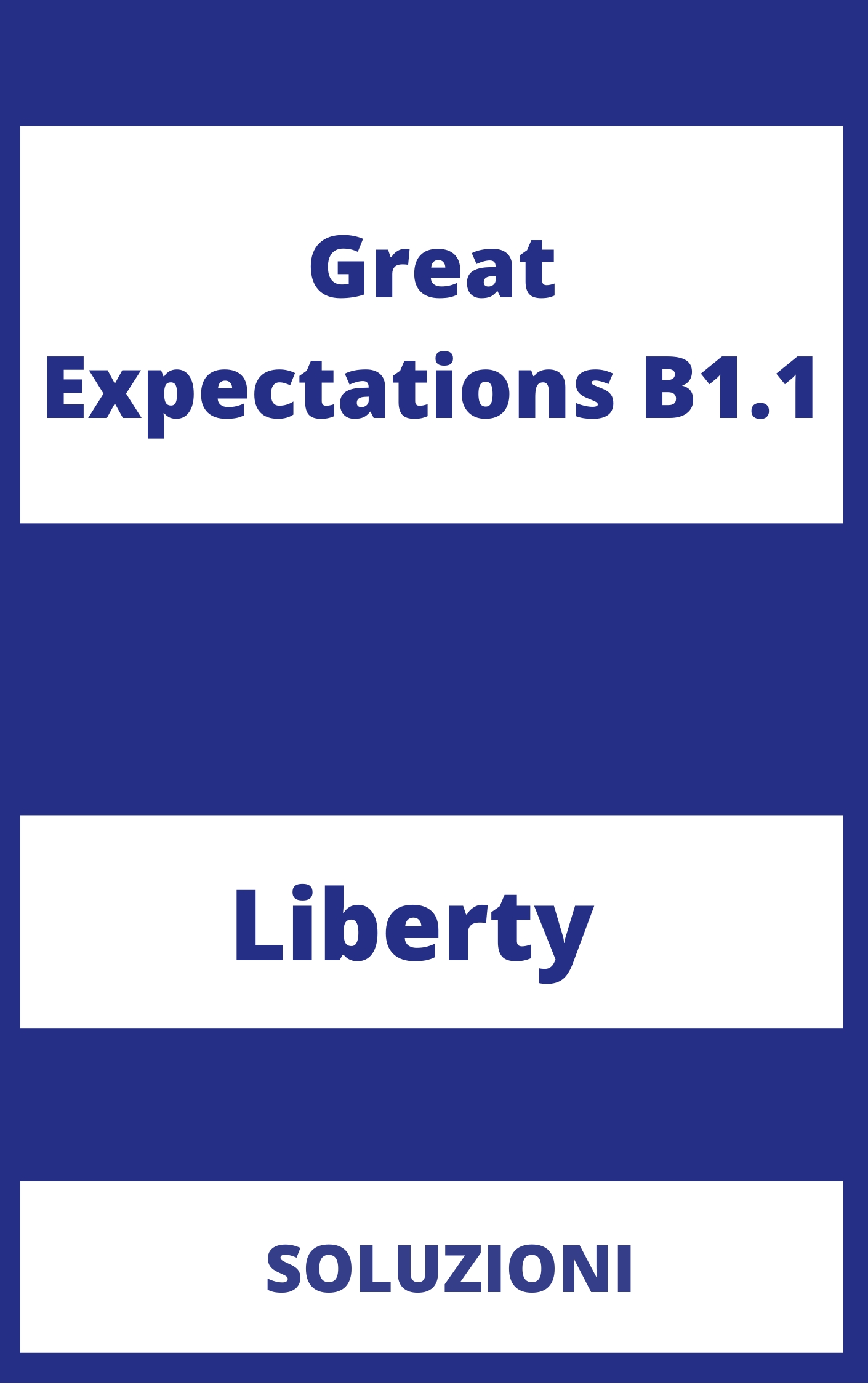 Great Expectations B1.1 Soluzioni